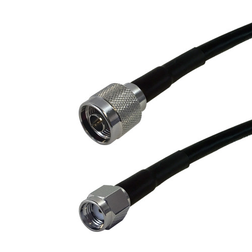 10ft LMR-240 N-Type Male to SMA-RP (Reverse Polarity) Male Cable ( Fleet Network )