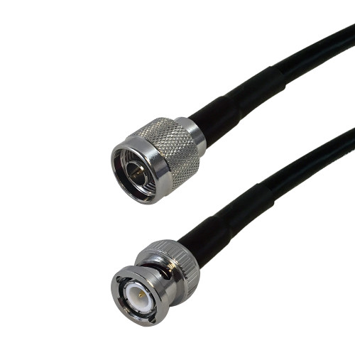 6ft LMR-240 N-Type Male to BNC Male Cable ( Fleet Network )