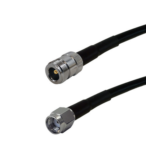10ft LMR-240 N-Type Female to SMA-RP Reverse Polarity Male Cable FN-RF2-0112-10