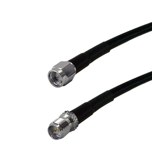 1.5ft LMR-240 SMA Male to SMA-RP (Reverse Polarity) Female Cable ( Fleet Network )