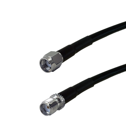 30ft LMR-240 SMA-RP (Reverse Polarity) Male to SMA Female Cable ( Fleet Network )