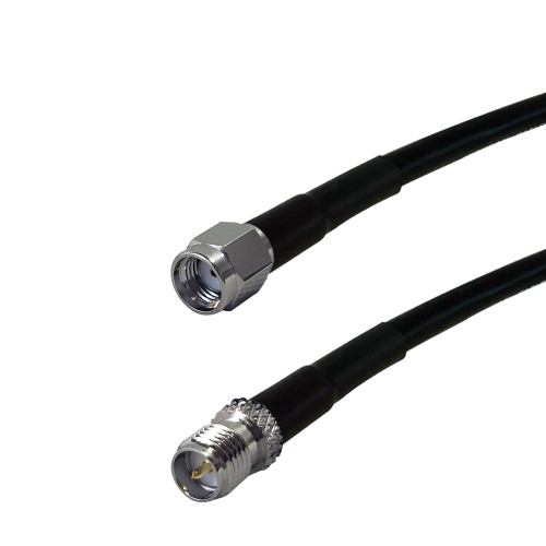 35ft LMR-240 SMA-RP (Reverse Polarity) Male to SMA-RP (Reverse Polarity) Female Cable ( Fleet Network )