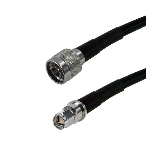25ft LMR-400 N-Type Male to SMA Male Cable ( Fleet Network )