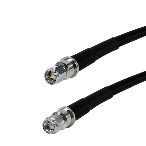 35ft LMR-400 SMA Male to SMA-RP (Reverse Polarity) Male Cable ( Fleet Network )