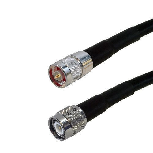 10ft LMR-600 N-Type Male to TNC Male Cable ( Fleet Network )