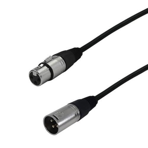 15ft Premium  3-Pin XLR DMX Male To Female Cable FN-DMX-3MF-15