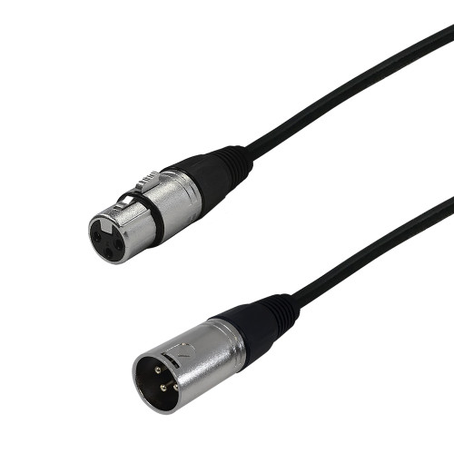 50ft Premium Phantom Cables 3-Pin XLR DMX Male To Female Cable ( Fleet Network )