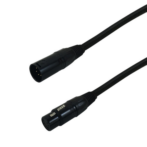 10ft Premium  5-Pin XLR DMX Male To Female Cable FN-DMX-5MF-10