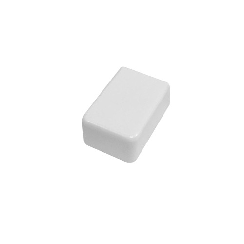 End Cap for 19mm x 11mm Raceway - White ( Fleet Network )