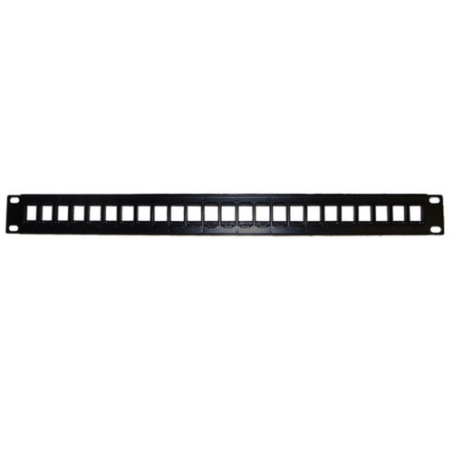 24-port Keystone Patch Panel 19 Rackmount 1U - Unloaded FN-PP-24KS-1U