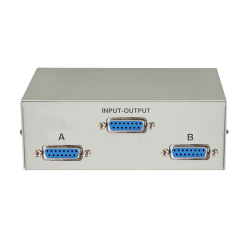2x1 AB DB15 Manual Switch Box FN-MB-DB15-21