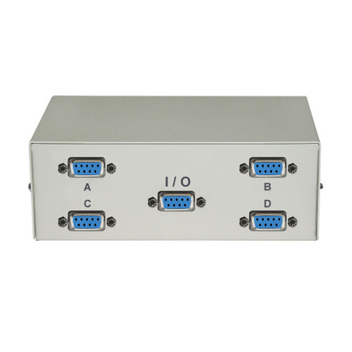4x1 ABCD DB9 Manual Switch Box FN-MB-DB9-41