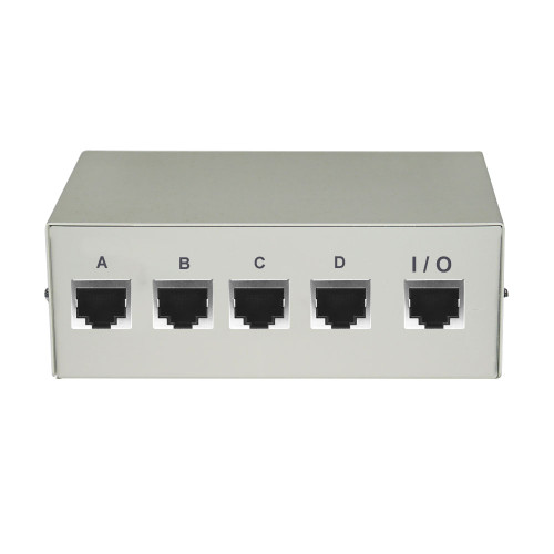 4x1 ABCD RJ45 Manual Switch Box ( Fleet Network )