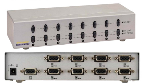 8-Port VGA Video Switch (8 Inputs, 1 Output Selector) ( Fleet Network )