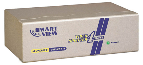 4-Port VGA Video Splitter - 1920x1440 ( Fleet Network )