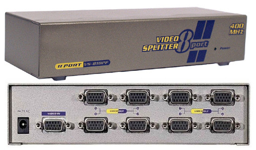 8-Port VGA Video Splitter - 2048x1536 ( Fleet Network )