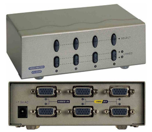 VGA Automatic Matrix (2 Inputs, 4 Outputs) ( Fleet Network )