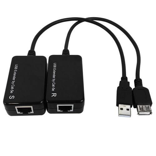 USB 1.1 Extender Over Cat5e Cable (Up to 60m) ( Fleet Network )