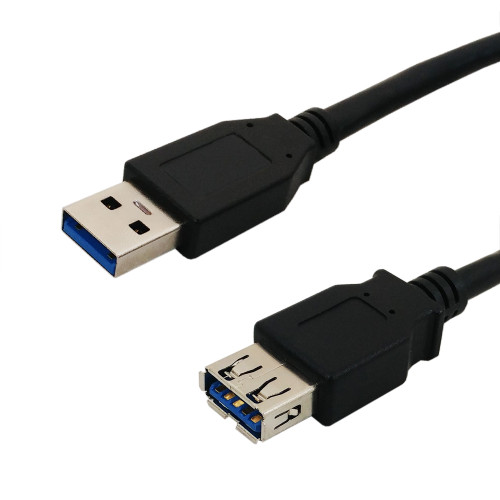 3ft USB 3.0 A Male to A Female SuperSpeed Cable - Black ( Fleet Network )