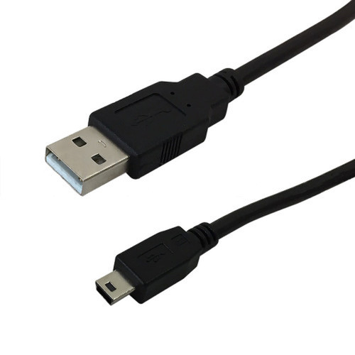 15ft USB 20 A Male to Mini-B 5-pin Male Hi-Speed Cable - Black FN-USB-AM51-15