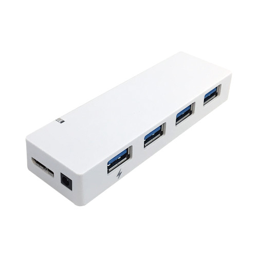 4-Port USB 3.0 Hub - White ( Fleet Network )