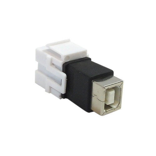 USB B/B Keystone Wall Plate Insert ( Fleet Network )