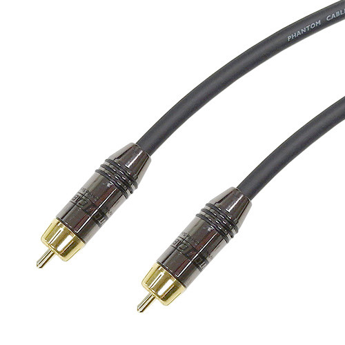 75ft Premium Phantom Cables Hi-Flex Double Shielded RG59 Composite RCA Cable Male to Male ( Fleet Network )