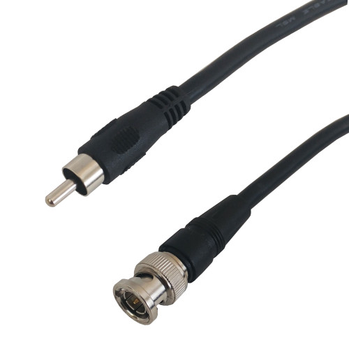 12ft Molded RG59 RCA Male to BNC Male Cable ( Fleet Network )