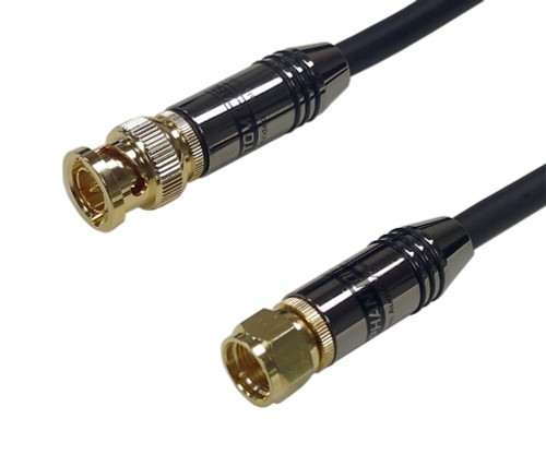 6ft Premium Phantom Cables RG59 F-Type Male to BNC Male Cable FT4 ( Fleet Network )