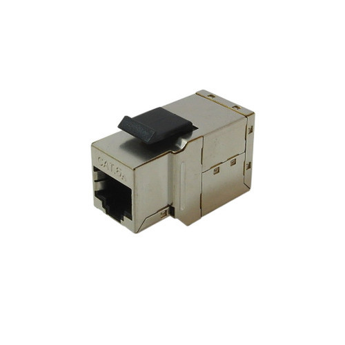 RJ45 Keystone Jack Female to Female Cat6a Shielded FN-JK-C6A-FFS