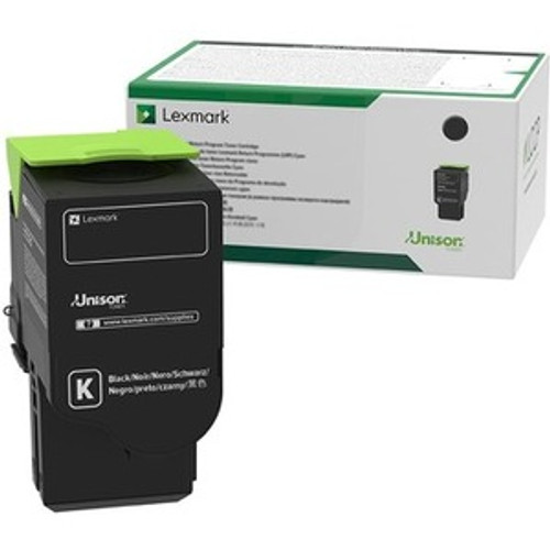 Lexmark Unison Toner Cartridge - Black - Laser - High Yield - 2000 Pages (Fleet Network)
