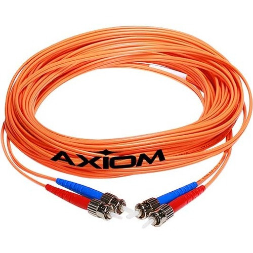 Axiom Fiber Optic Network Cable - 16.4 ft Fiber Optic Network Cable for Network Device - First End: 1 x LC Male Network - Second End: (Fleet Network)