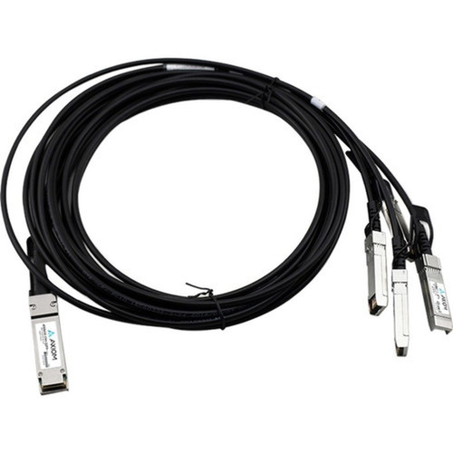 Axiom Twinaxial Network Cable - 33 ft Twinaxial Network Cable - QSFP28 Network - Second End 4 x SFP28 Network - 100 Gbits JNP-100G-4X25G-1M-AX