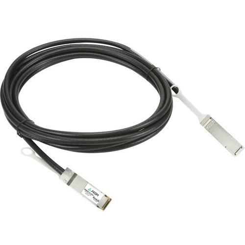 Brocade Twinax Network Cable - 3.3 ft Twinaxial Network Cable for Network Device - First End: 1 x QSFP+ Network - Second End: 1 x - - (Fleet Network)