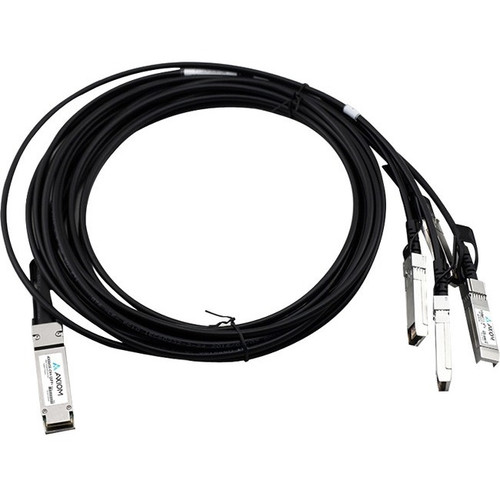 Cisco Network Splitter Cable Adapter - 9.8 ft Network Cable for Network Device - First End: 1 x QSFP+ - Second End: 4 x SFP+ - Cable (Fleet Network)