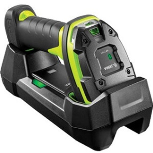 Zebra DS3678-SR Handheld Barcode Scanner - Wireless Connectivity - 1D, 2D - Imager - Bluetooth - Industrial Green (Fleet Network)