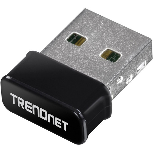 TRENDnet TEW-808UBM IEEE 802.11ac - Wi-Fi Adapter - USB - 1.17 Gbit/s - 2.40 GHz ISM - 5 GHz UNII - External (Fleet Network)