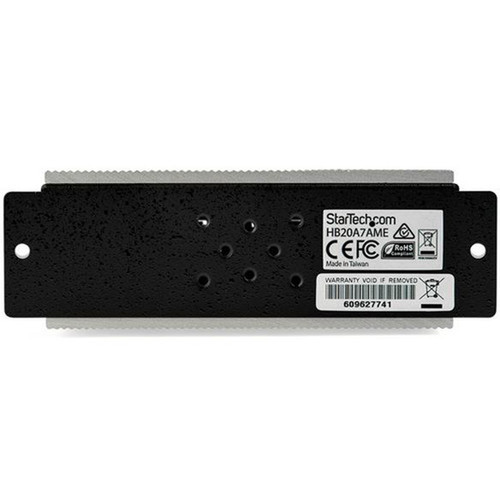 StarTechcom 7-Port Industrial USB 20 Hub with ESD Protection  350W Surge Protection - Wall Mountable HB20A7AME - Add seven USB to HB20A7AME