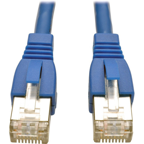 Tripp Lite 5FT Augmented Cat.6 Blue STP - 5 ft Category 6a Network Cable for Network Device - First End: 1 x RJ-45 Male Network - End: (Fleet Network)