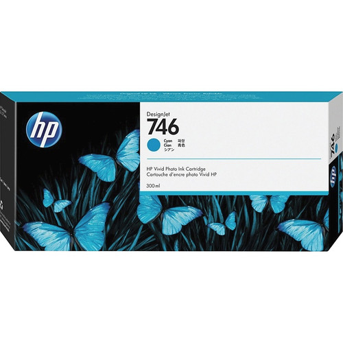 HP 746 (P2V80A) Ink Cartridge - Cyan - Inkjet - 1 Each (Fleet Network)