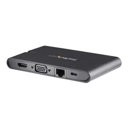 StarTechcom Single 4K Monitor USB C Multiport Adapter with HDMI  VGA - SD  microSD Reader - Mac Windows  Chrome OS DKT30CHVSCPD DKT30CHVSCPD