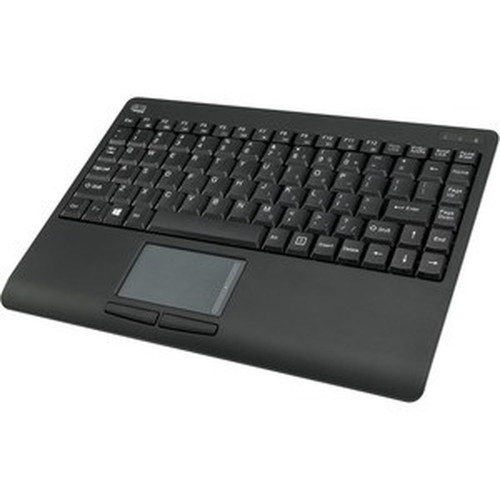 Adesso Wireless Mini Touchpad Keyboard - Wireless Connectivity - RF - USB Interface - 87 Key - English US - TouchPad - Windows - - WKB-4110UB