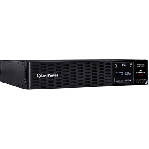 CyberPower Smart App PR1500RT2U 1500VA Tower/Rack Convertible UPS - 2U Tower/Rack Convertible - 3 Hour Recharge - 6.50 Minute Stand-by (Fleet Network)