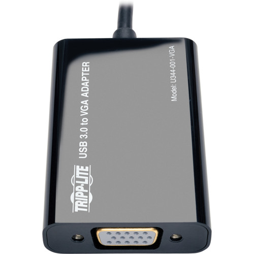 Tripp Lite USB 30 SuperSpeed to VGA Adapter 512MB SDRAM - 2048x11521080p - 1 Pack - 1 x VGA U344-001-VGA
