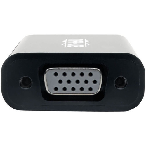 Tripp Lite USB-C to VGA Adapter Thunderbolt 3 - MF USB 31 1080p Black - 6 USBVGA Video Cable for Smartphone Chromebook Video U444-06N-VB-AM