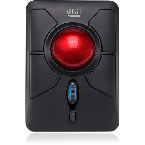 Adesso iMouse T50 - Wireless Programmable Ergonomic Trackball Mouse - Wireless - Trackball (Fleet Network)