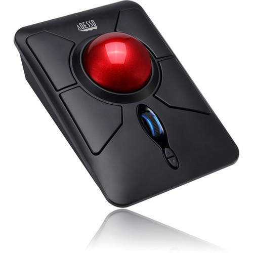 Adesso iMouse T50 - Wireless Programmable Ergonomic Trackball Mouse - Wireless - Trackball IMOUSE T50