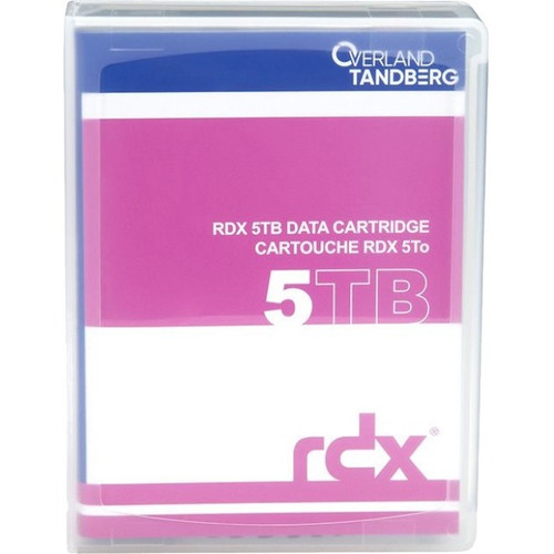 Tandberg 8862-RDX 5 TB Hard Drive Cartridge - SATA (SATA/600) - External - Removable - USB 3.0 (Fleet Network)