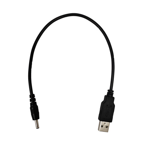 10ft USB A Male to 3.5mm x 1.35mm DC Plug Power Cable (FN-DCU-35135-10)