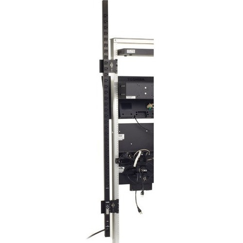 Black Box 20-Amp Metered Vertical PDU, 30-Outlet (5-20R) - NEMA L5-20P - 30 x NEMA 5-20R - 120 V AC - Vertical - Cabinet Mount, Rack (Fleet Network)